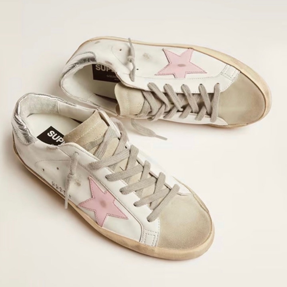 GOLDEN GOOSE sneakers. Size 41. Ordered wrong size-never worn! Beautiful colors!